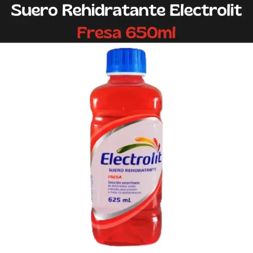 [7501125176470] Suero Hidratante Electrolit Fresa 625ml
