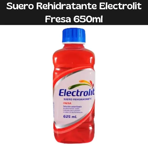 [7501125176470] Suero Hidratante Electrolit Fresa 625ml