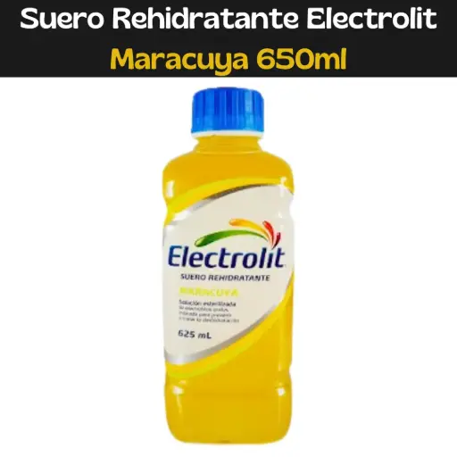 [7501125184864] Suero Hidratante Electrolit Maracuya 625ml