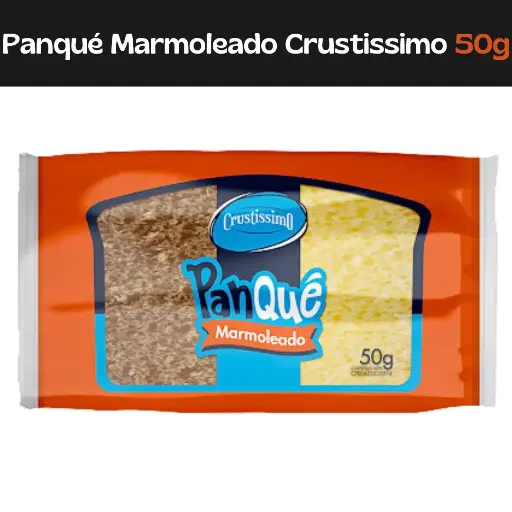[7592109001321] Panque Marmoleado Crustissimo 50gr