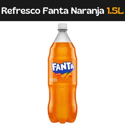 [7591127603524] Refresco Fanta Naranja 1.5L