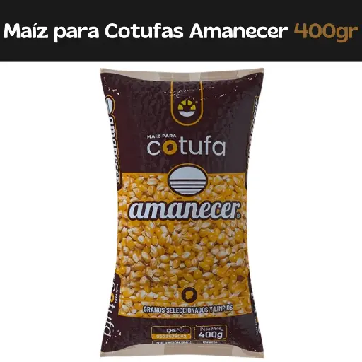 [7599450000058] Maíz Para Cotufas Amanacer 400gr