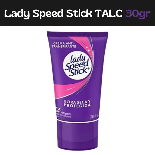 [7702010972287] Desodorante Lady Speed Stick TALC 30gr