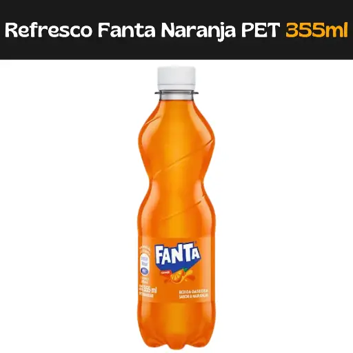[7591127604569] Refresco Fanta Naranja PET 355ml