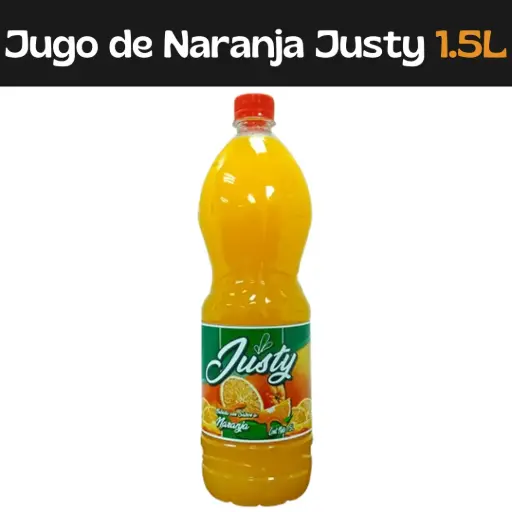 [7592661000725] Jugo Naranja Justy 1.5L
