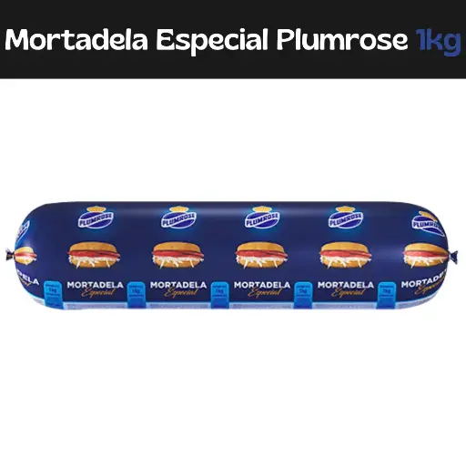 [7591081240285] Mortadela Especial Plumrose 1kg (E)