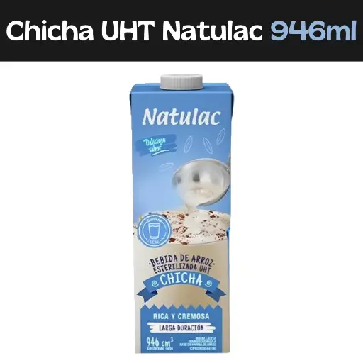 [7592396005712] Chicha UHT Natulac 946ml