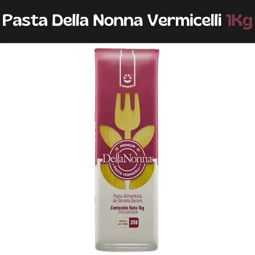 [7599450000119] Pasta Vermicelli Premium Della Nonna 1Kg (E)