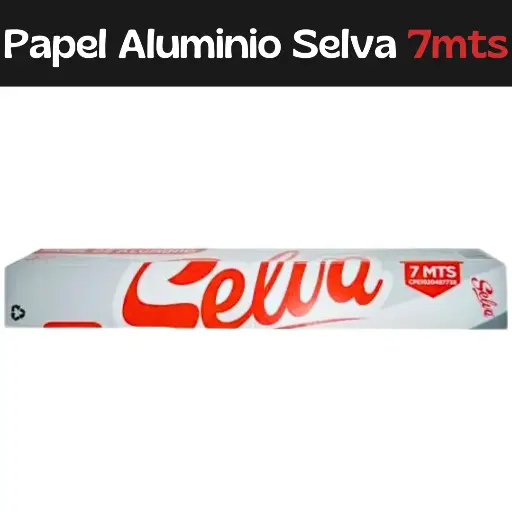 [606889002601] Papel Aluminio Selva 7mts