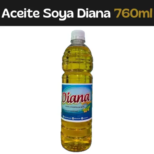 [7591632001235] Aceite Soya Diana 760ml (E)