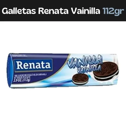 [7896022207489] Galletas Vainilla Renata 112g