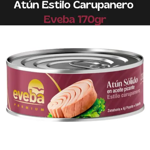 [7593251000248] Atún Estilo Carupanero Eveba 170g