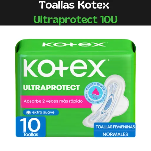 [7702425800779] Toallas Kotex UltraProtect 10und