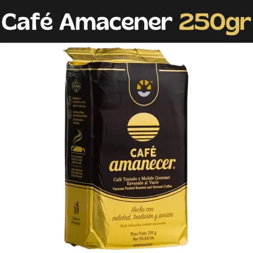 [7595461000063] Café Amanecer Molido Gourmet al Vacio 250gr (E)