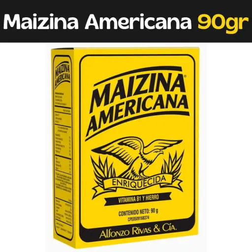 [7591039601526] Maizina Americana Enriquecida 90g