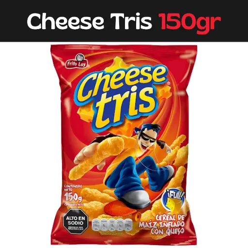 [7591206000381] CheeseTris 150g