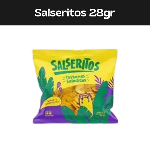 [051497342234] Tostones Salseritos 28g
