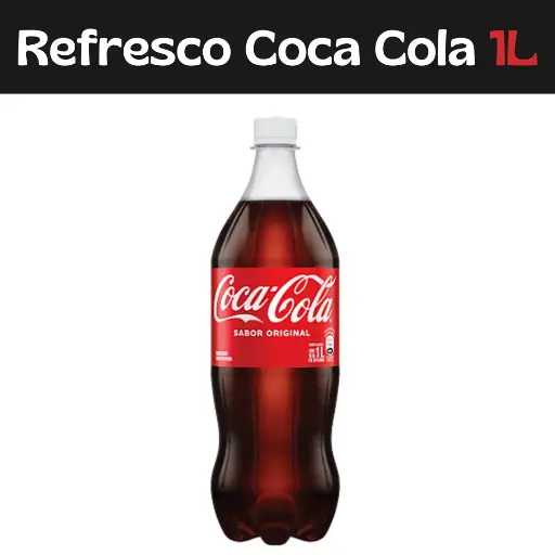 [7591127123329] Refresco Coca Cola 1L