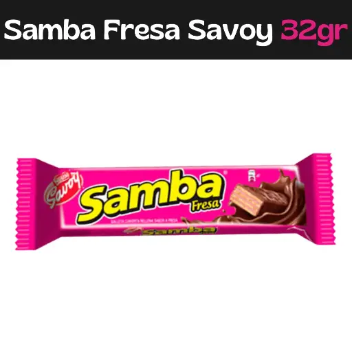 [7591016873434] Samba Fresa Savoy 32g