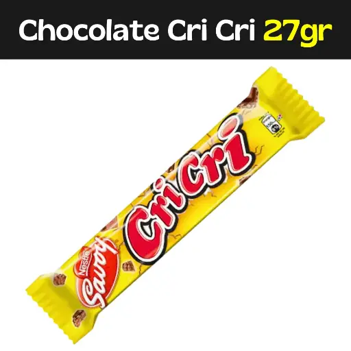 [7591016851555] Chocolate CriCri Savoy 27g