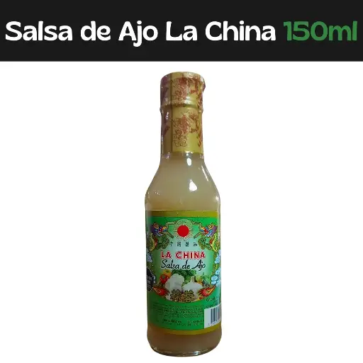 [7596470000105] Salsa De Ajo La China 150ml