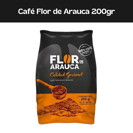 [7596540000455] Café Flor De Arauca 200g (E)