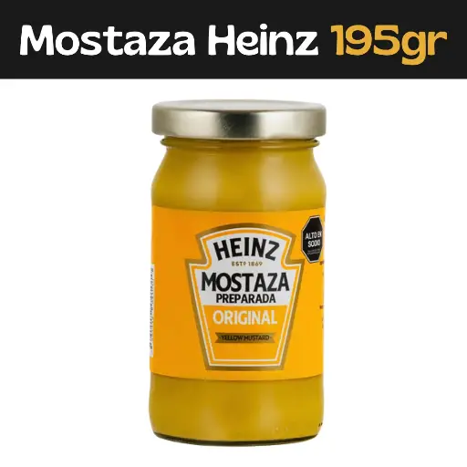[7591112041010] Mostaza Heinz 195g