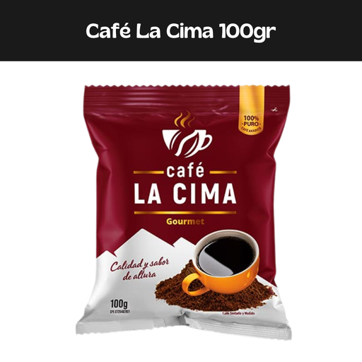 [781159673948] Café La Cima Gourmet 100g (E)