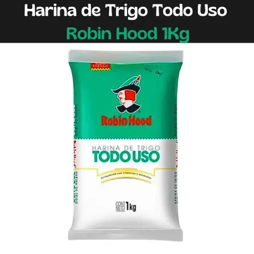 [7591104000193] Harina De Trigo Todo Uso Robin Hood 1kg (E)