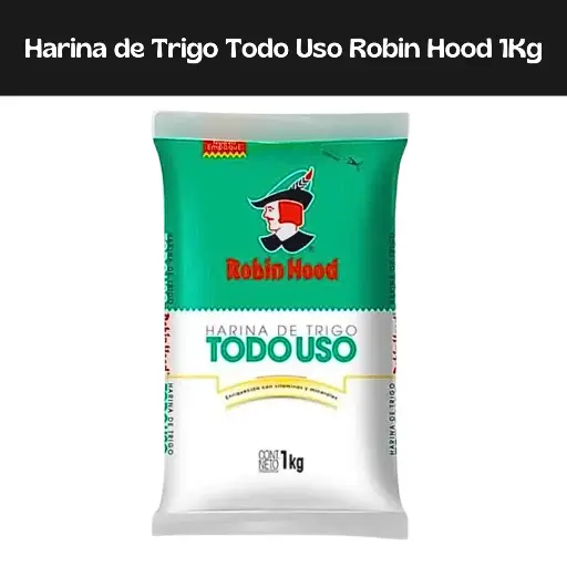 [7591104000193] Harina De Trigo Todo Uso Robin Hood 1kg (E)