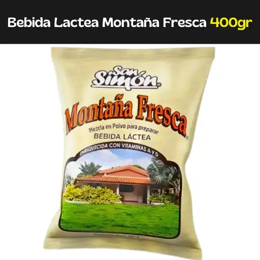 [7596914000401] Bebida Láctea Montaña Fresca 400g (E)