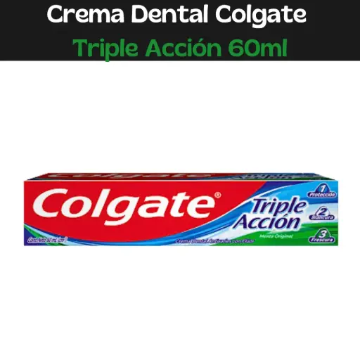 [7702010111501] Crema Colgate Triple Acción 60ml