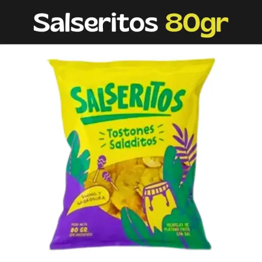 [051497357504] Tostones Salseritos 80gr