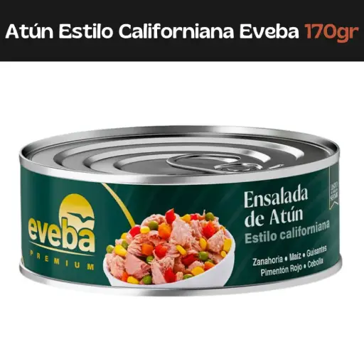 [7593251000385] Atún Estilo Californiana Eveba 170g