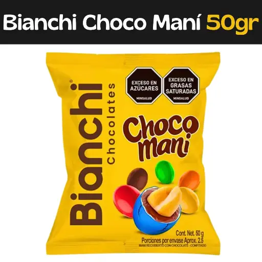 [7702993048894] Bianchi Choco Maní 50g 