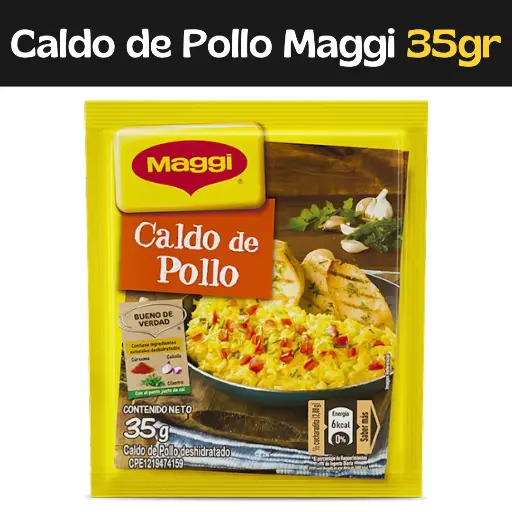 [7591016205334] Caldo De Pollo Maggi 35g