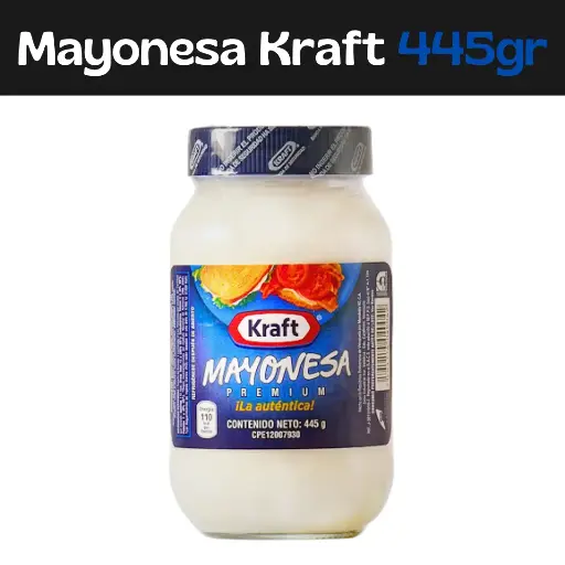 [7591114040042] Mayonesa Kraft 445Gr (E)