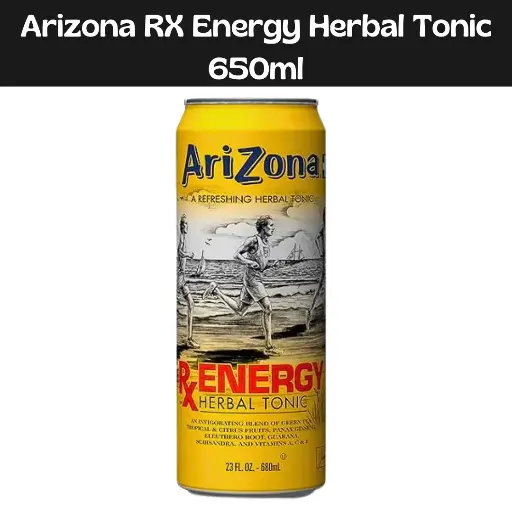 [613008756444] Energy RX Herbal Tonic Arizona 650ml