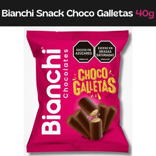 [7702993046579] Bianchi Snacks Choco Galletas 40g