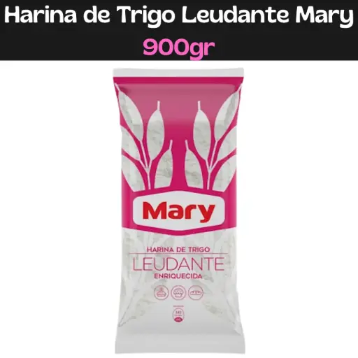 [7597417000707] Harina De Trigo Leudante Mary 900g (E)