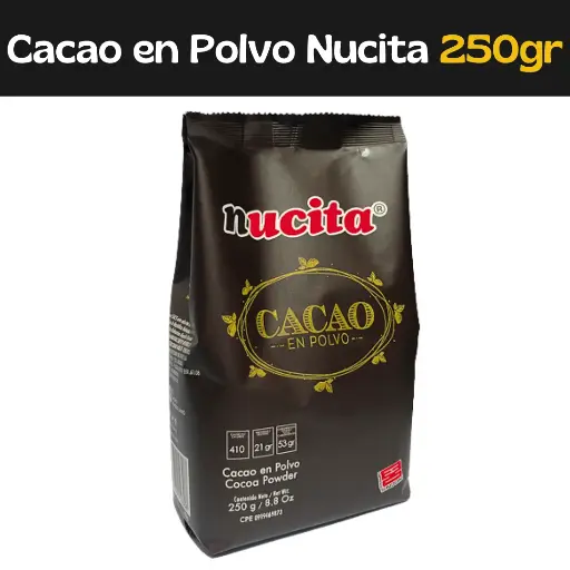 [7591675014308] Cacao En Polvo Nucita 250g