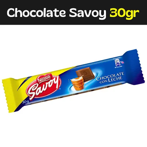 [7591016851135] Chocolate Savoy 30Gr