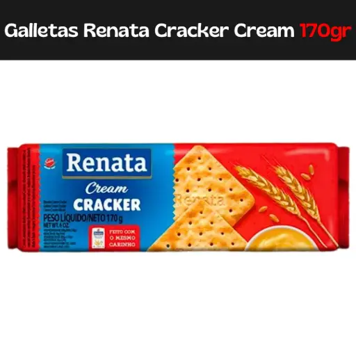 [7896022207939] Galletas Renata Cracker 170g 