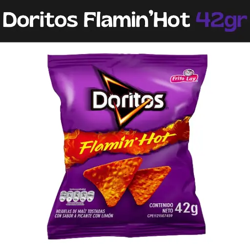 [7591206003481] Doritos Flamin'Hot 42gr