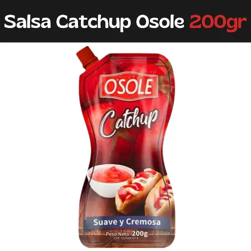 [7595826004118] Salsa Catchup Osole 200g
