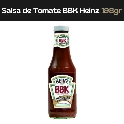 [7591112000093] Salsa BBK Heinz 198g