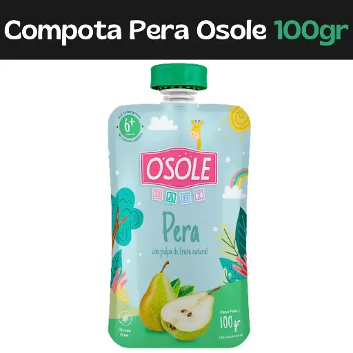 [7595826004316] Compota Pera Osole 100g