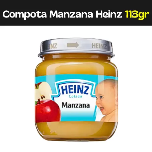 [75916084] Compota Manzana Heinz 113g