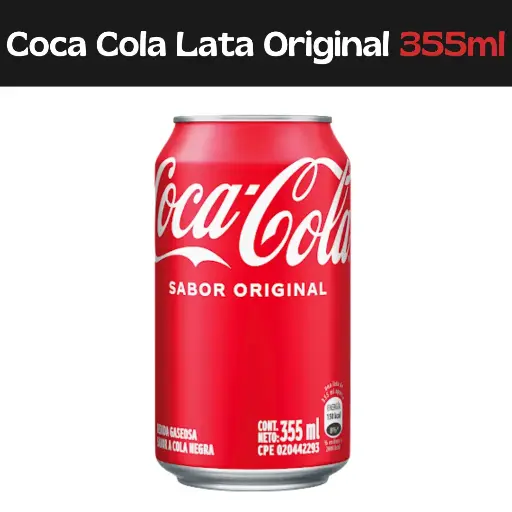 [7591127104403] Refresco Coca Cola Lata 355ml 